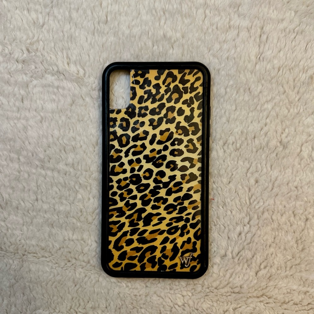 WildFlower protective Leopord case! For iPhone XSMAX